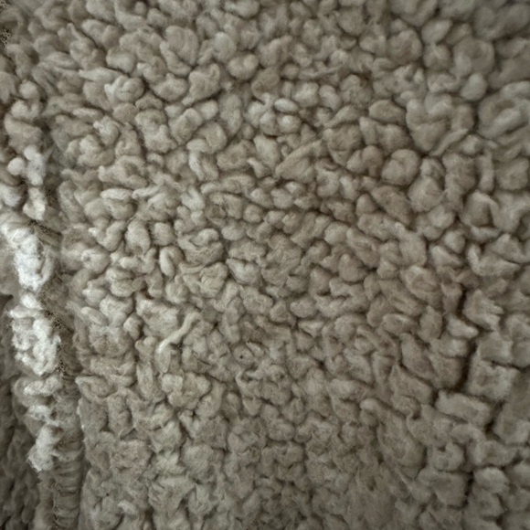 Mo-Ka Santa Fe Apparel Sherpa Fleece Hooded Jacket Size L - Picture 9 of 12